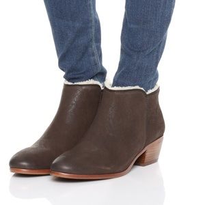 Sam Edelman Sherpa lined Petty Boots